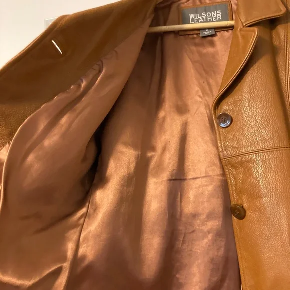 Wonderful, soft leather coat - Picture 7 of 8